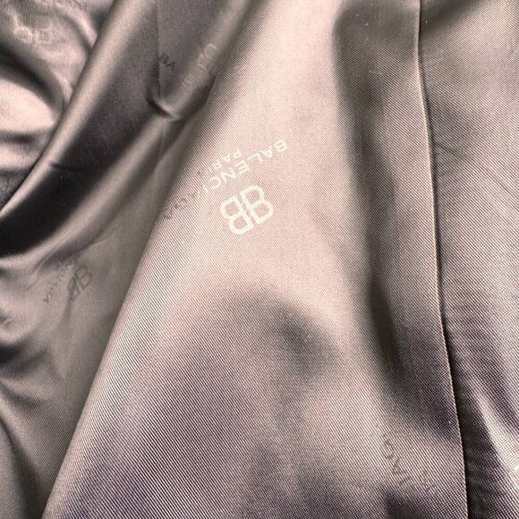 Balenciaga Wool Sport Coat Blazer Grey - Picture 12 of 16
